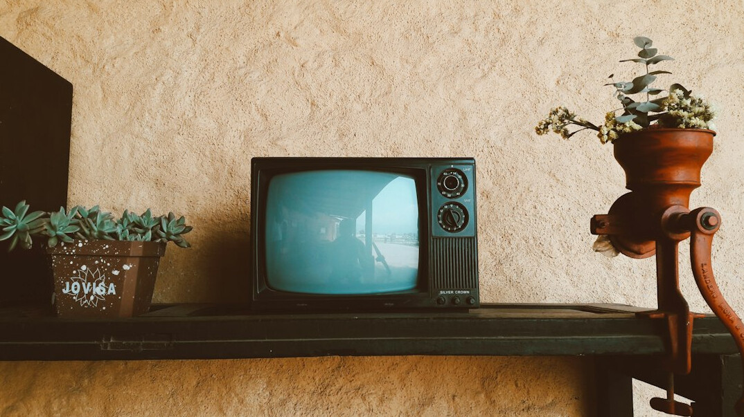 classic tv show on screen